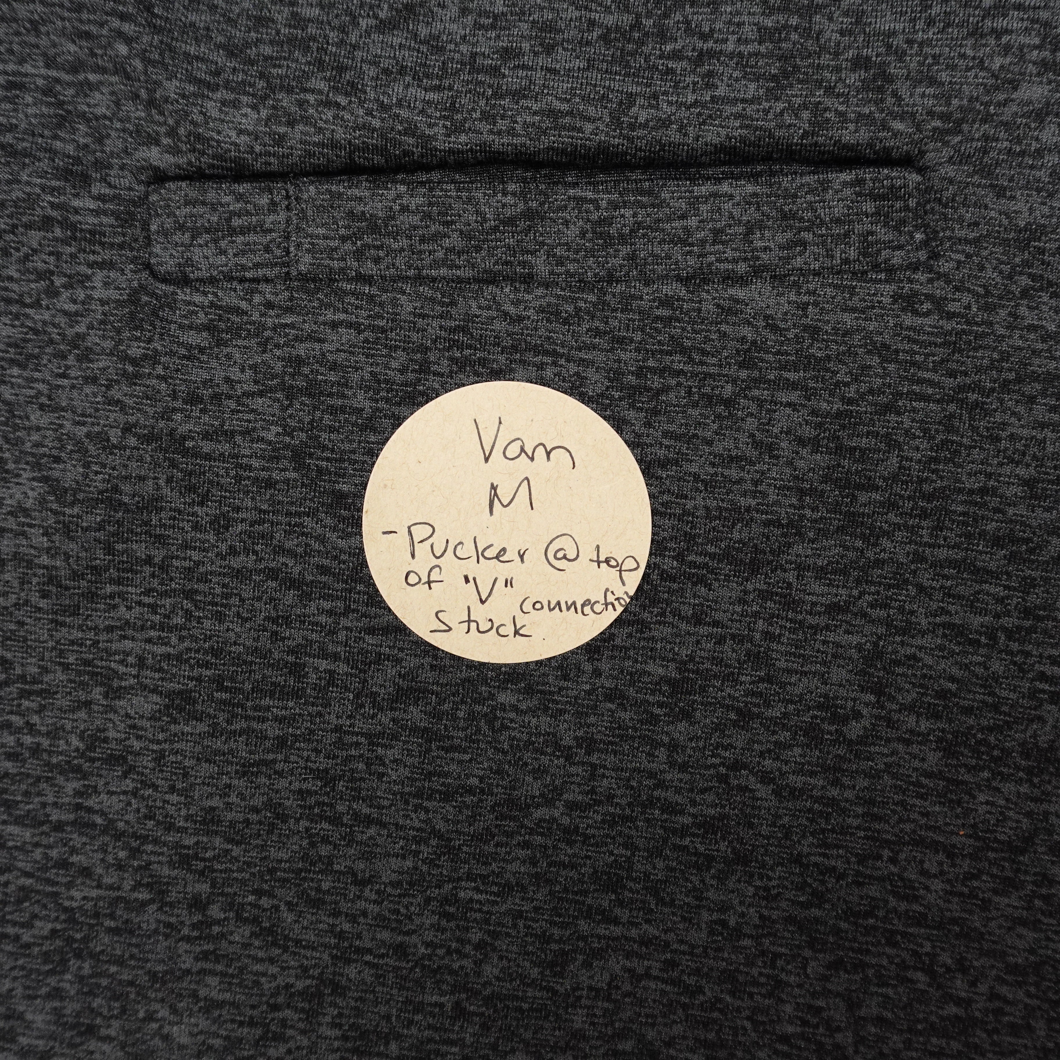 *Van* Relaxed Fit V-Neck Top SLV313 (Medium)