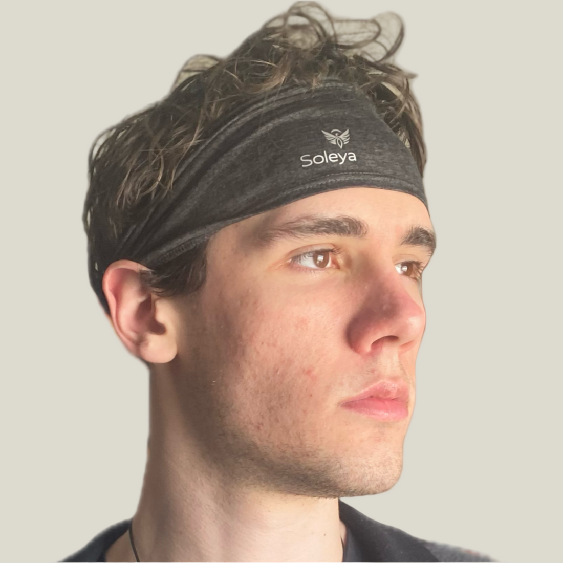 Masculine Headband · Charcoal