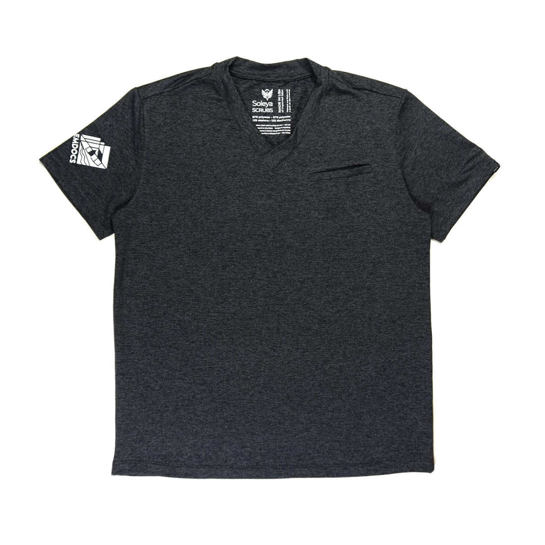 *Van* Relaxed Fit V-Neck Top SLV304 (Small)