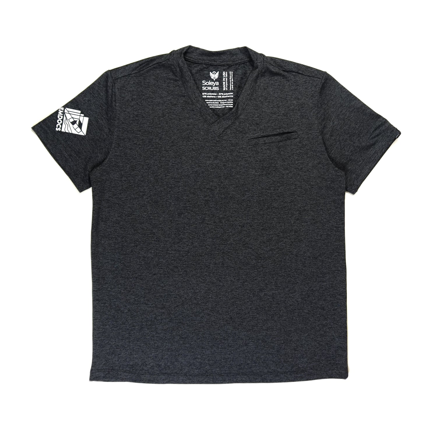 *Van* Relaxed Fit V-Neck Top SLV304 (Small)