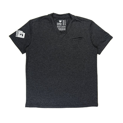 *Van* Relaxed Fit V-Neck Top SLV304 (Small)