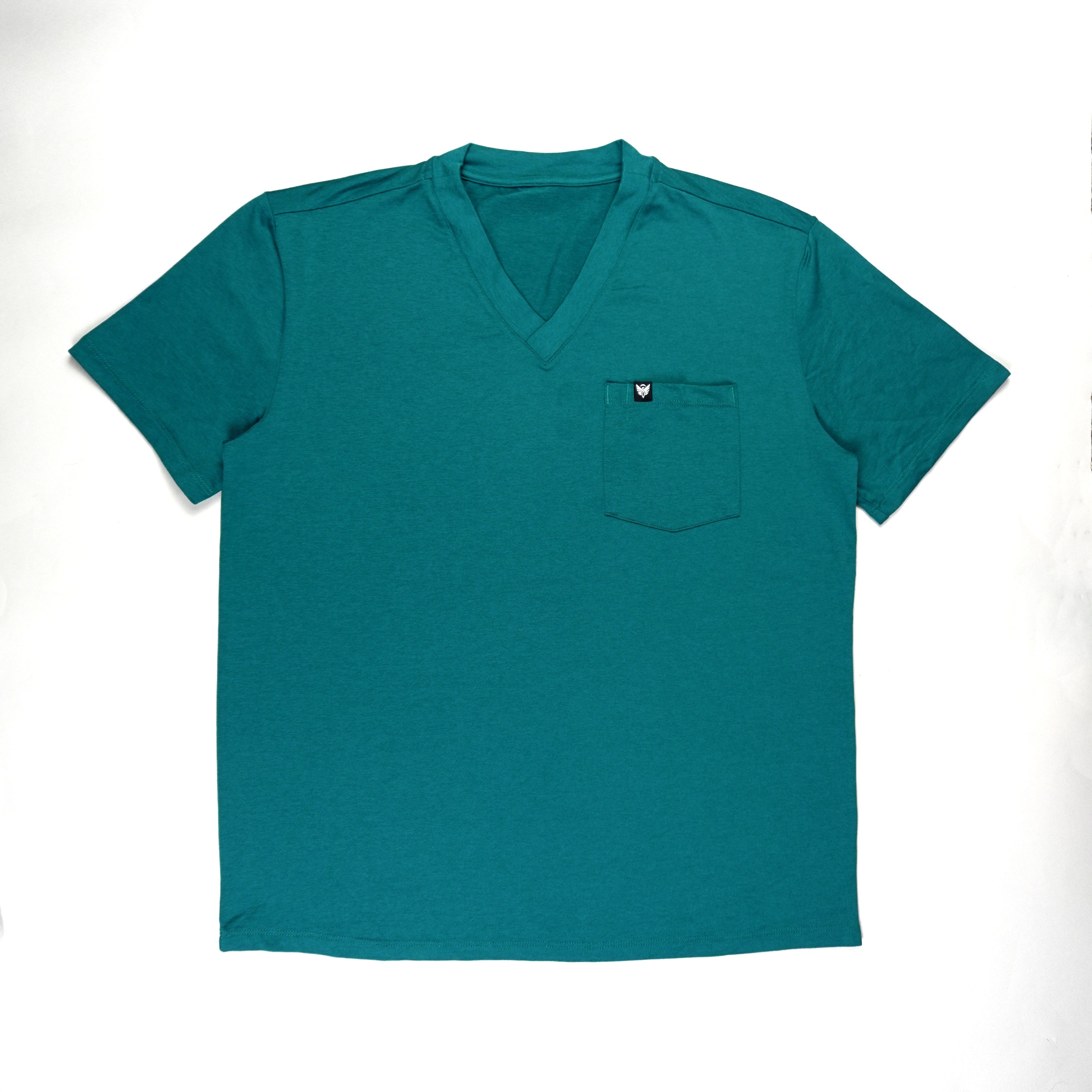 *Van* Relaxed Fit V-Neck Top SLV301 (Medium)