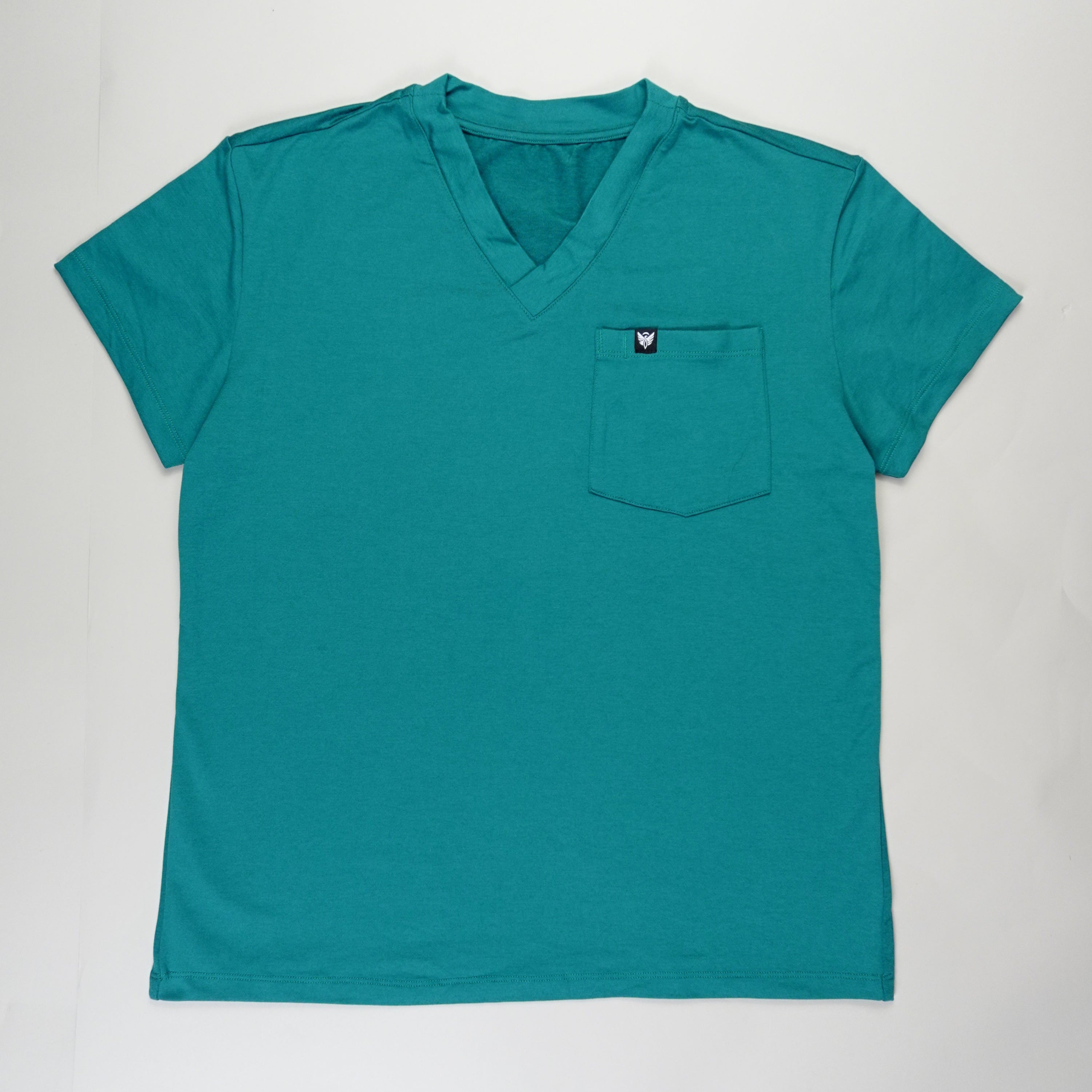 *Carly* Fitted V-Neck Top SLC409 (Small, Large)