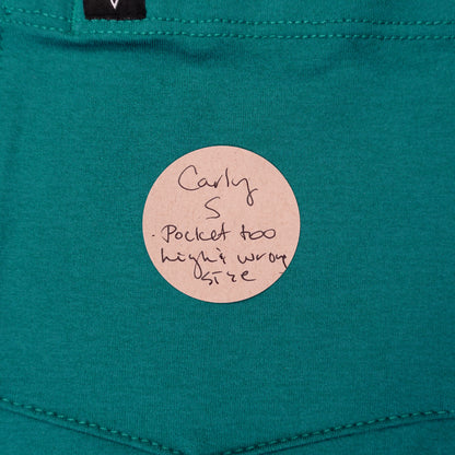 *Carly* Fitted V-Neck Top SLC407 (Small)