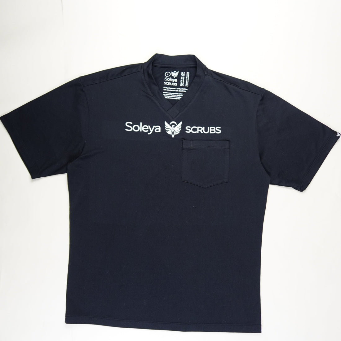 *Blackburn* Fitted V-Neck Top SLB501 (Small)