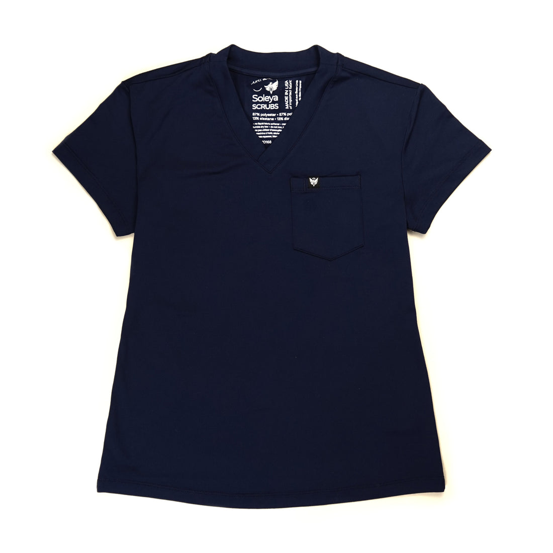 *Carly* Fitted V-Neck Top SLC405 (XX Small, X Small)