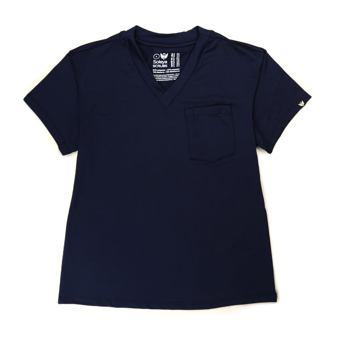 *Carly* Fitted V-Neck Top SLC406 (XX Small, Small)