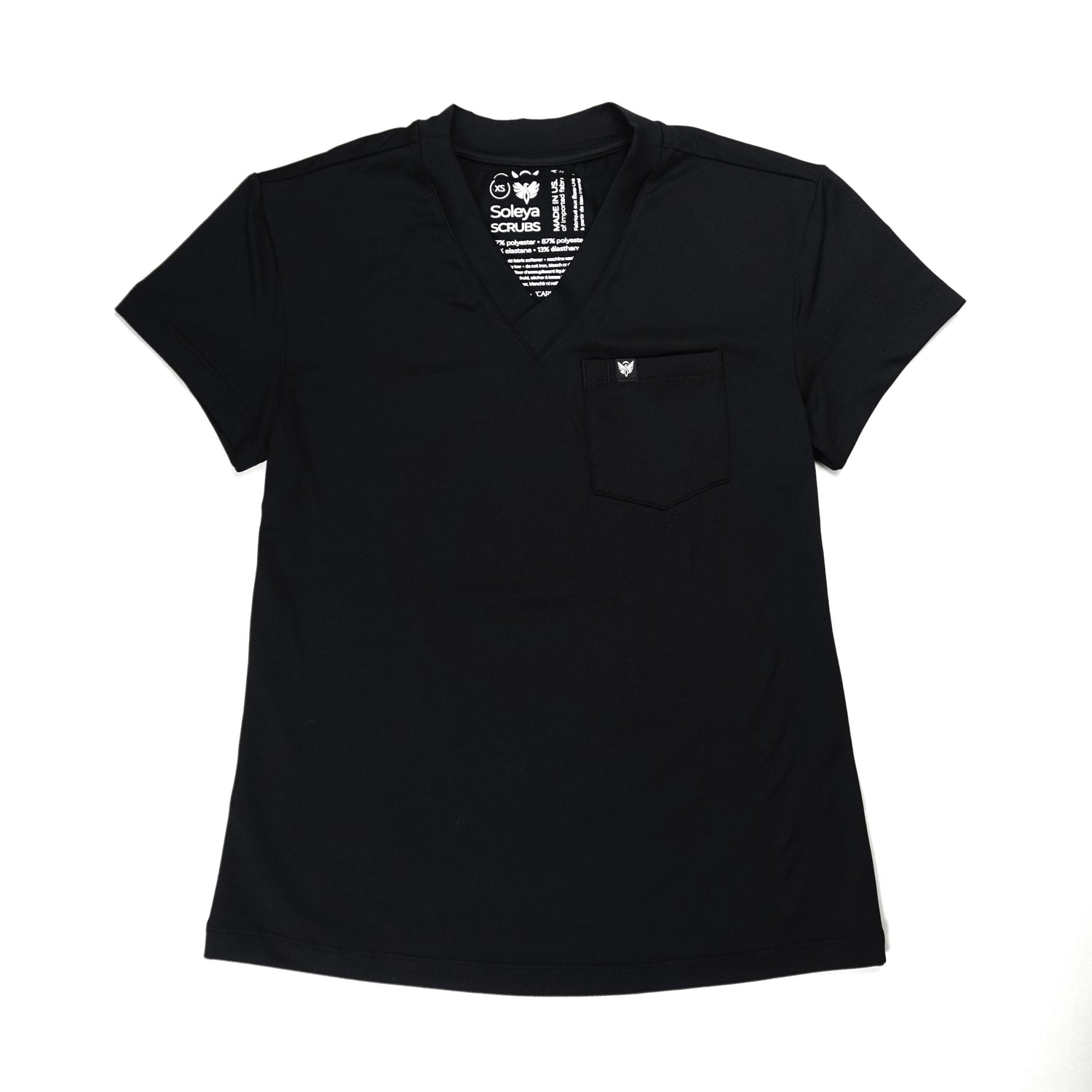 *Carly* Fitted V-Neck Top SLC402 (X Small, XX Small, X Large)