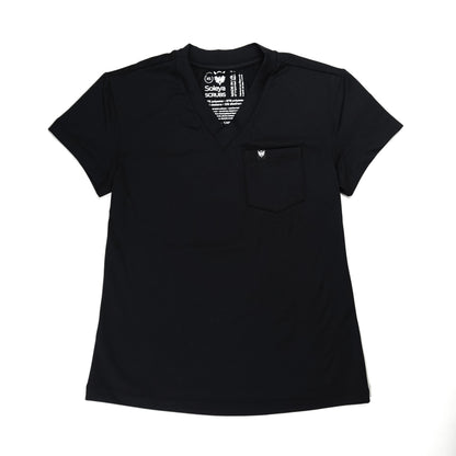 *Carly* Fitted V-Neck Top SLC402 (X Small, XX Small, X Large)