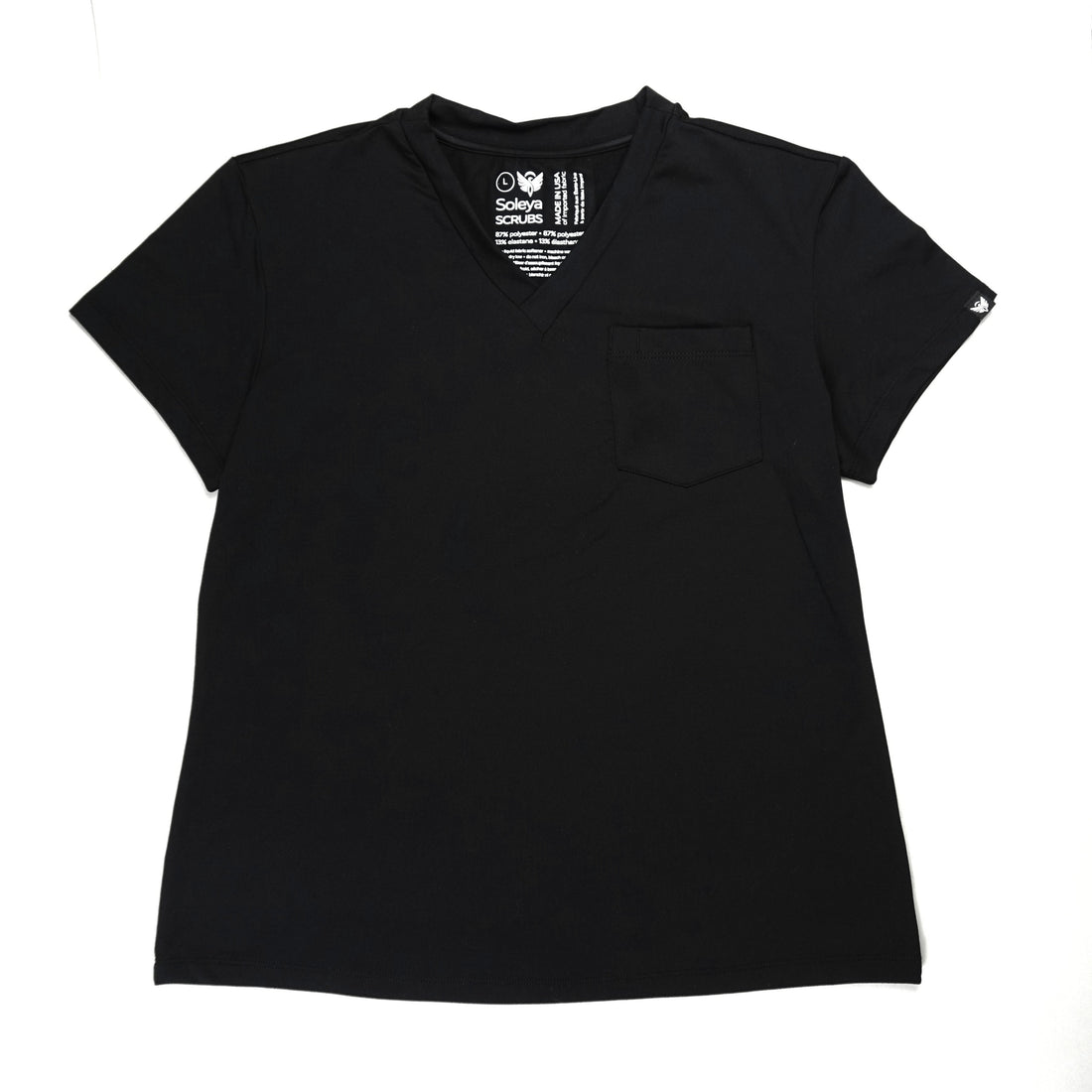 *Carly* Fitted V-Neck Top SLC401 (Large)