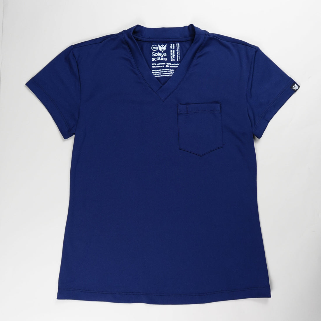 *Carly* Fitted V-Neck Top SLC411 (Extra Extra Small)