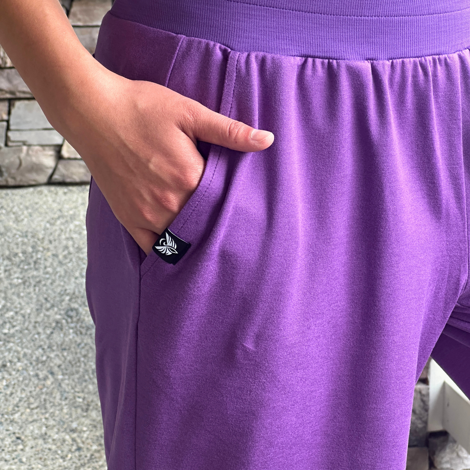‘Effortless’ Lightweight Wide Leg Pant · Sugar Plum