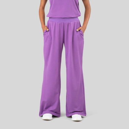 ‘Effortless’ Lightweight Wide Leg Pant · Sugar Plum