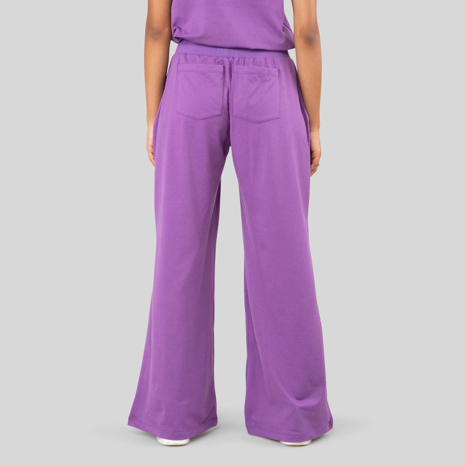 ‘Effortless’ Lightweight Wide Leg Pant · Sugar Plum